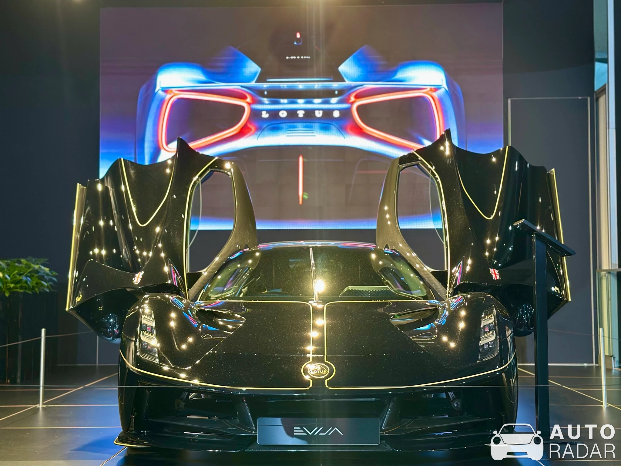 Lotus Evija spotted in Bruxelles, Belgium