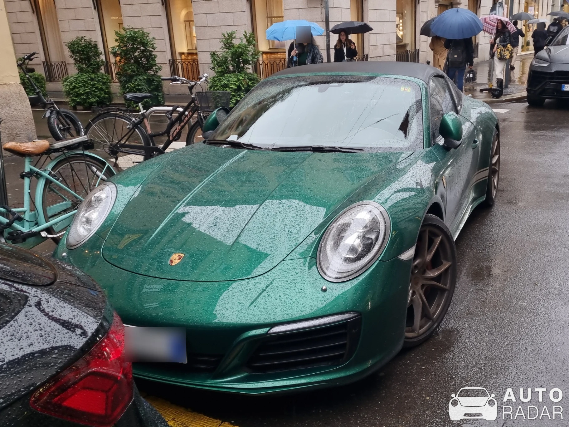 Porsche 991 Targa 4S MkII spotted in Milano, Italia