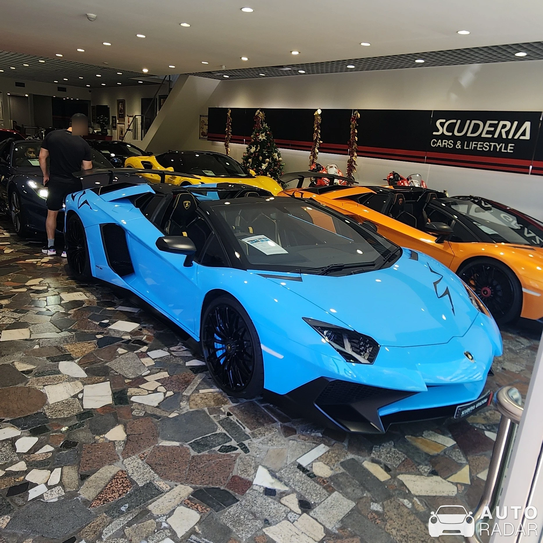 Lamborghini Aventador LP750-4 SuperVeloce Roadster spotted in Sydney, Australia