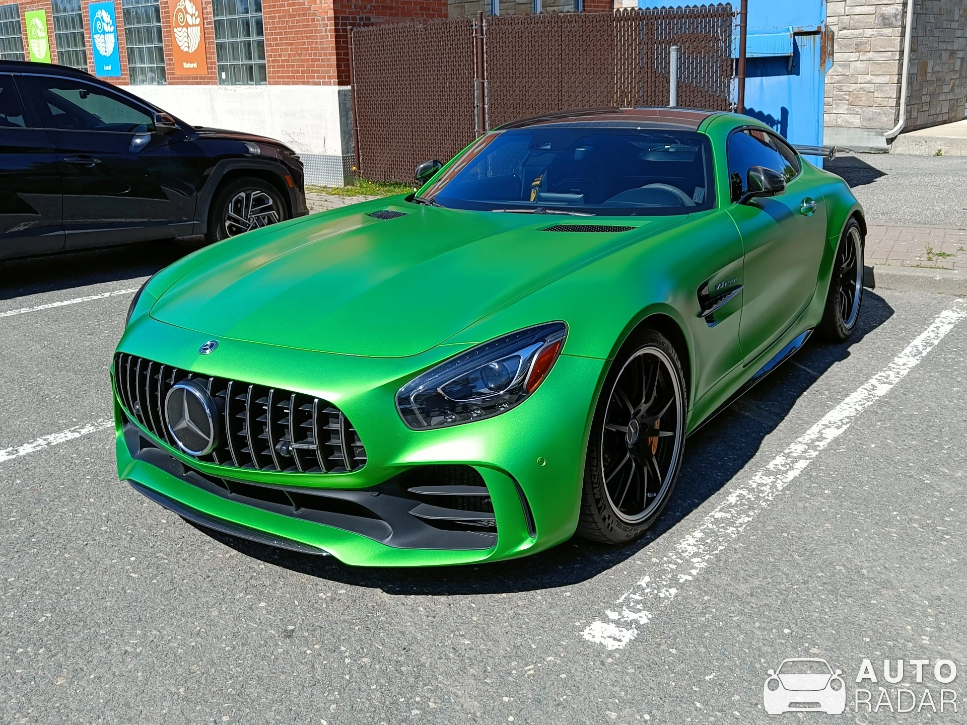 Mercedes-AMG GT R C190 spotted in Rimouski