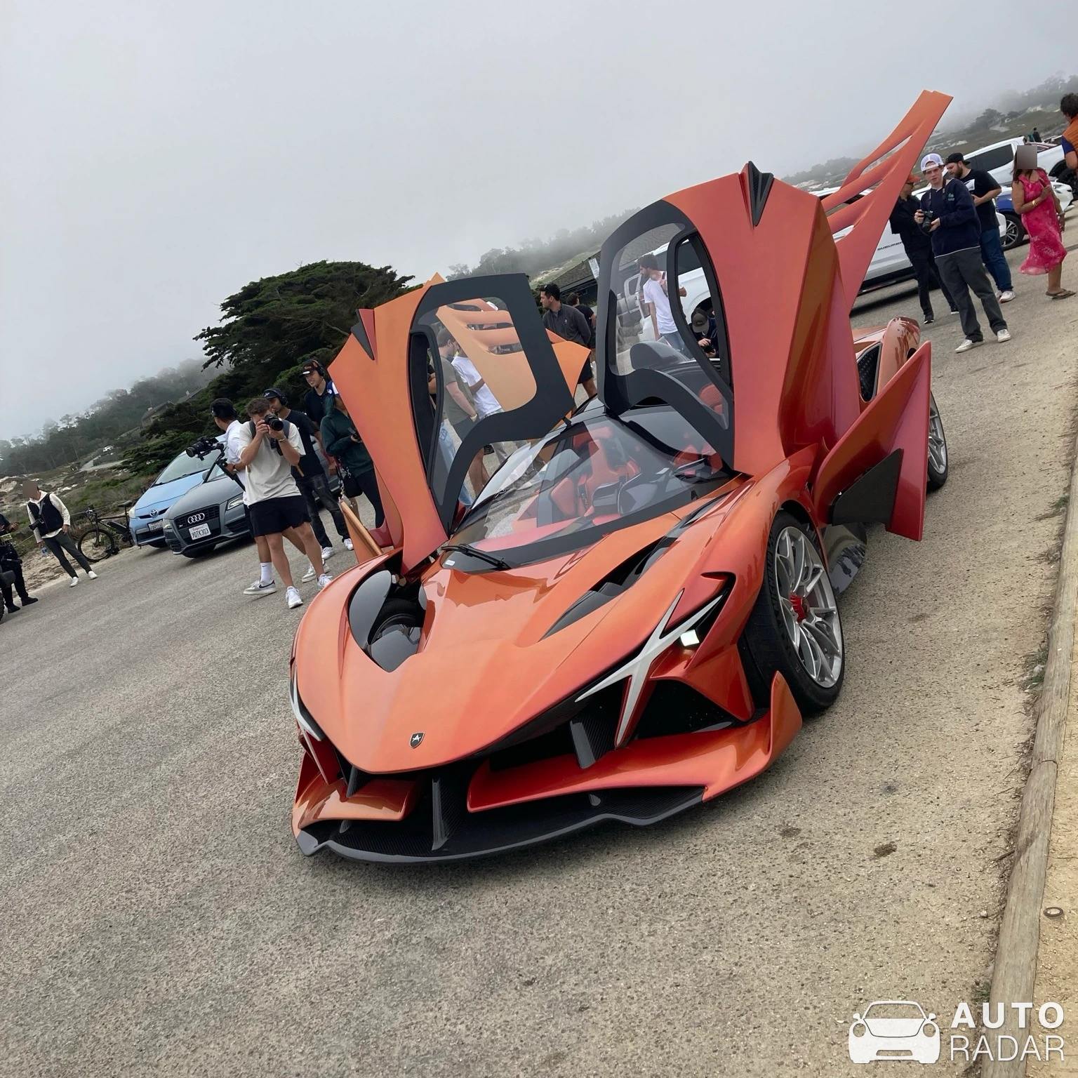 Apollo Automobili Project EVO spotted in Del Monte Forest