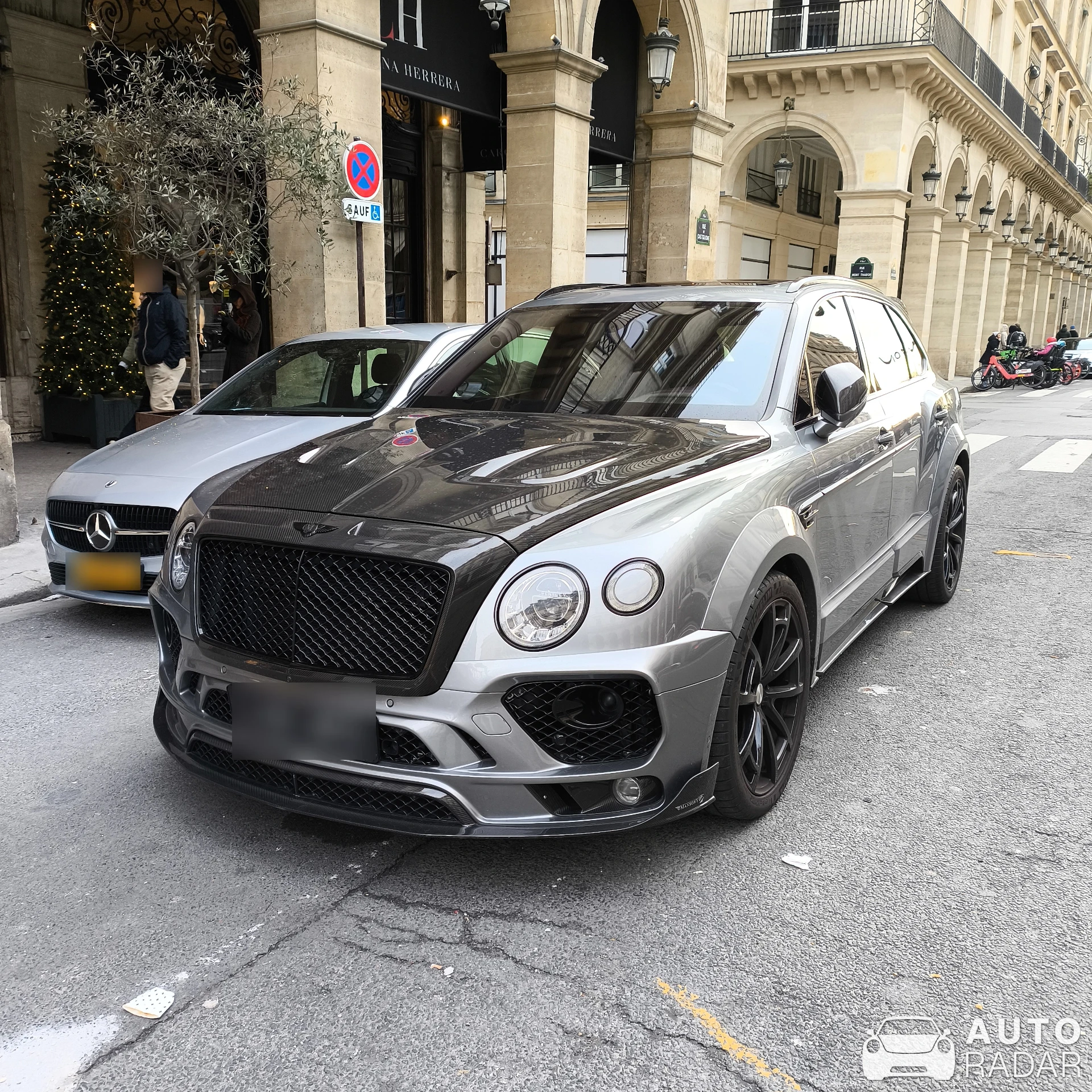 Bentley Mansory Bentayga spotted in Paris, France