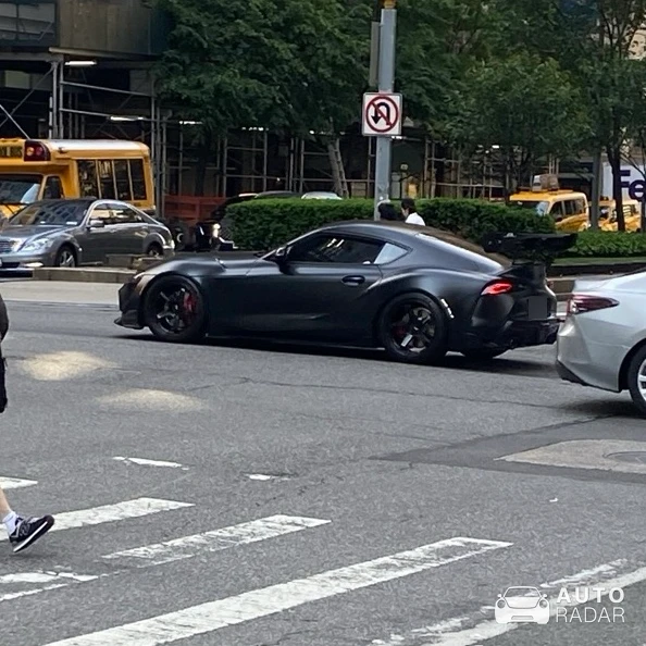 Toyota GR Supra A90 3.0 spotted in New York