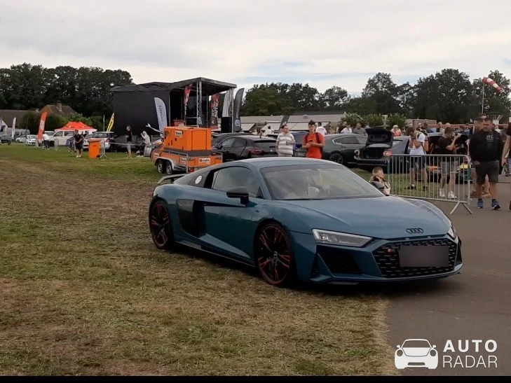 Audi R8 V10 Performance 2019 Green Hell Edition spotted in Rucphen