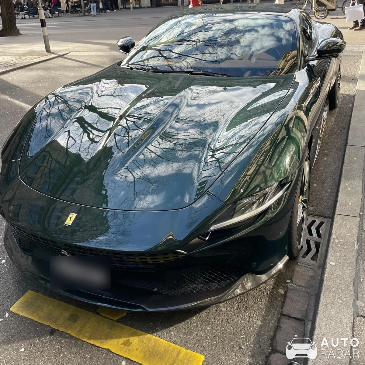 Ferrari Roma spotted in Zürich, Schweiz