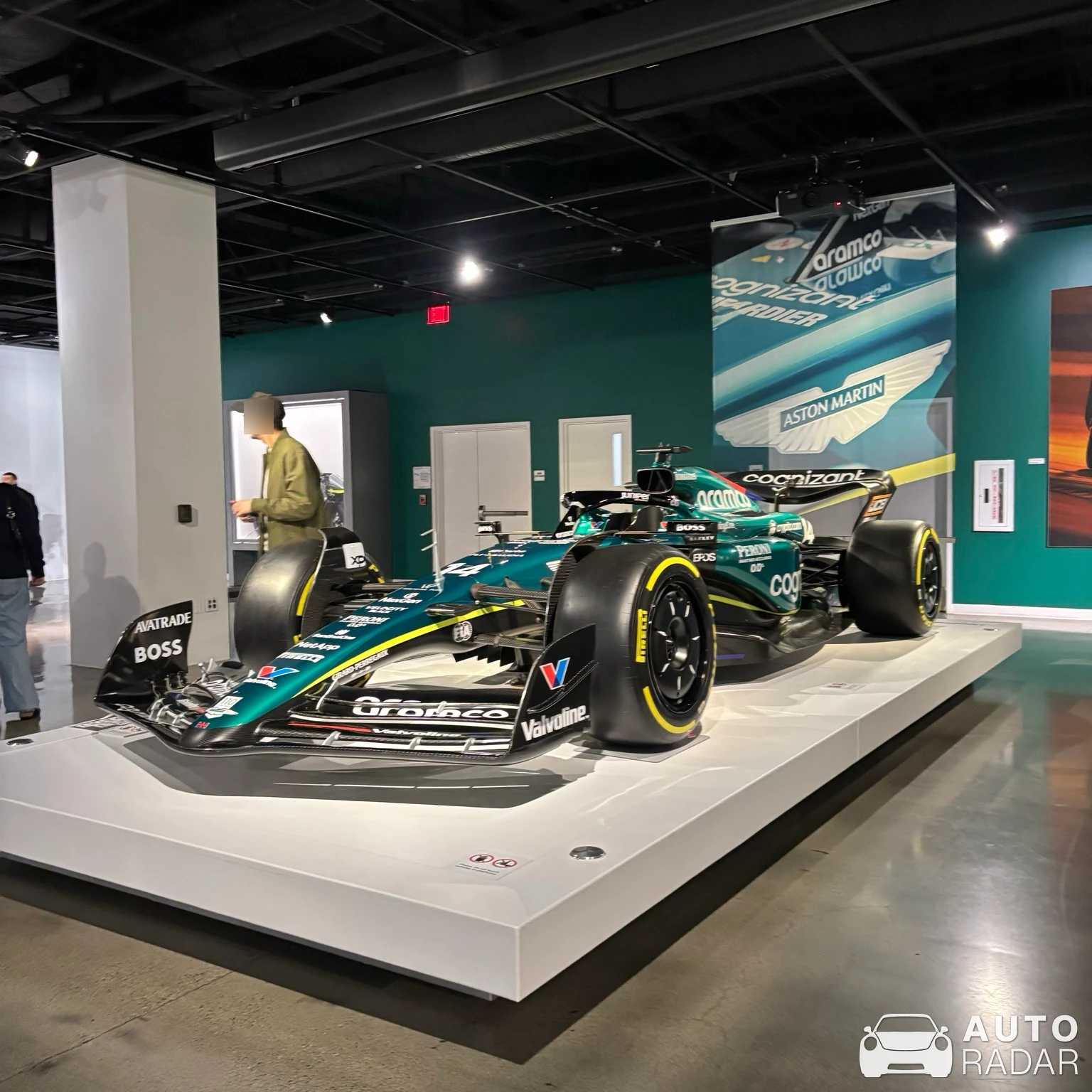 Aston Martin AMR23 spotted in Los Angeles