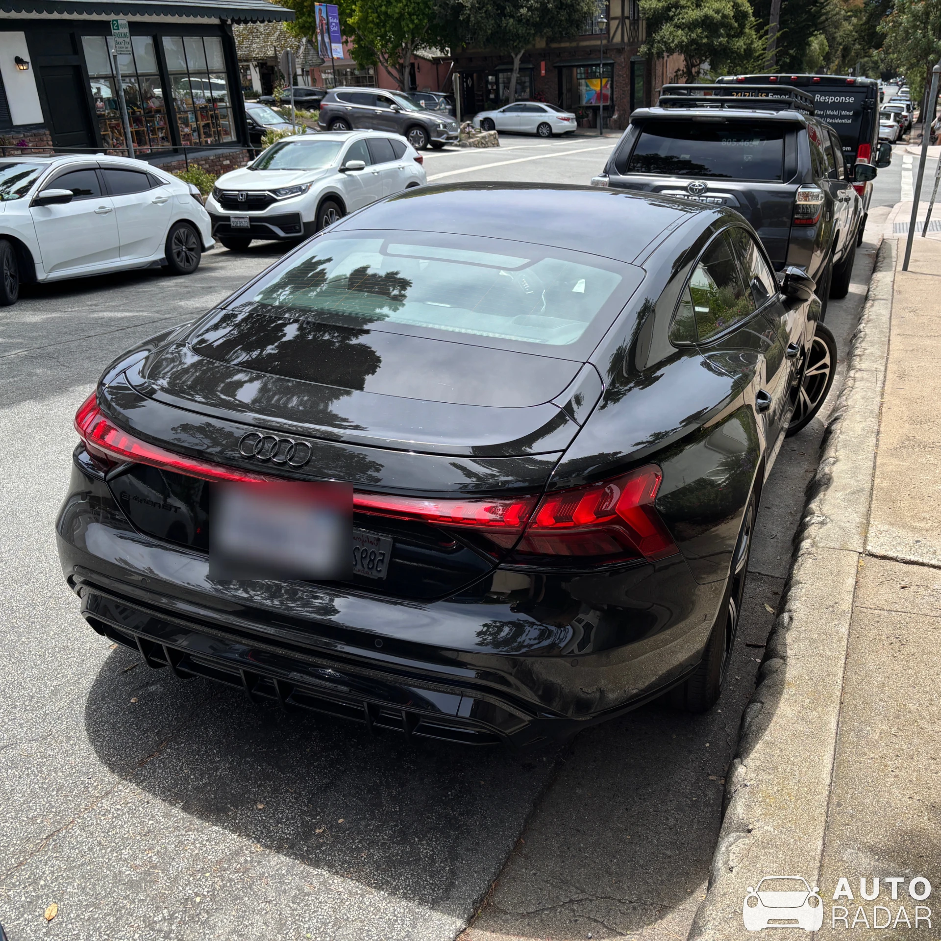 Audi E-Tron GT spotted in Carmel-by-the-Sea, USA