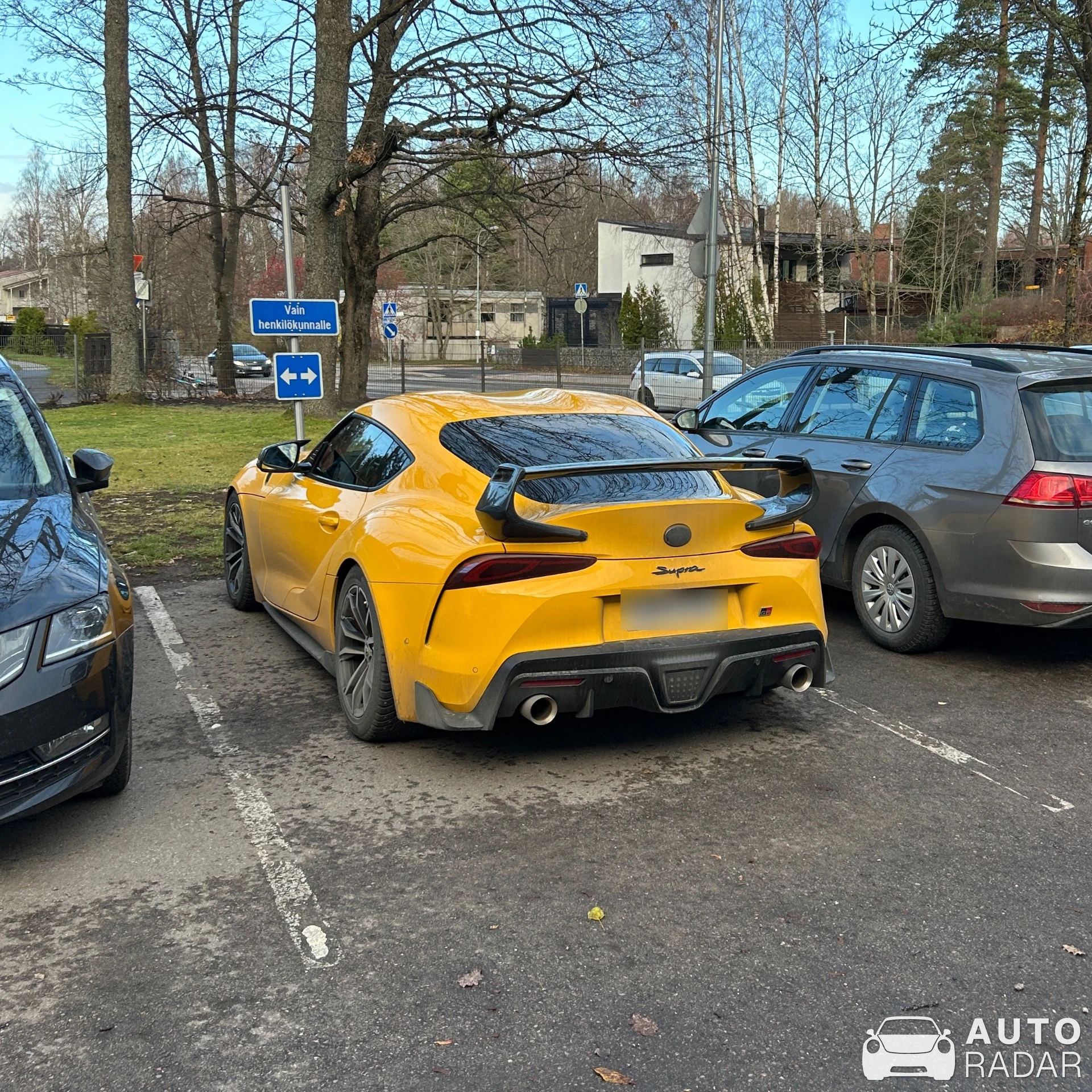 Toyota GR Supra A90 spotted in Helsinki, Suomi