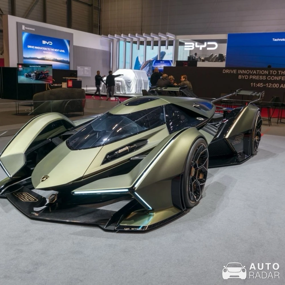 Lamborghini Lambo V12 Vision Gran Turismo spotted in Al-Riyadh
