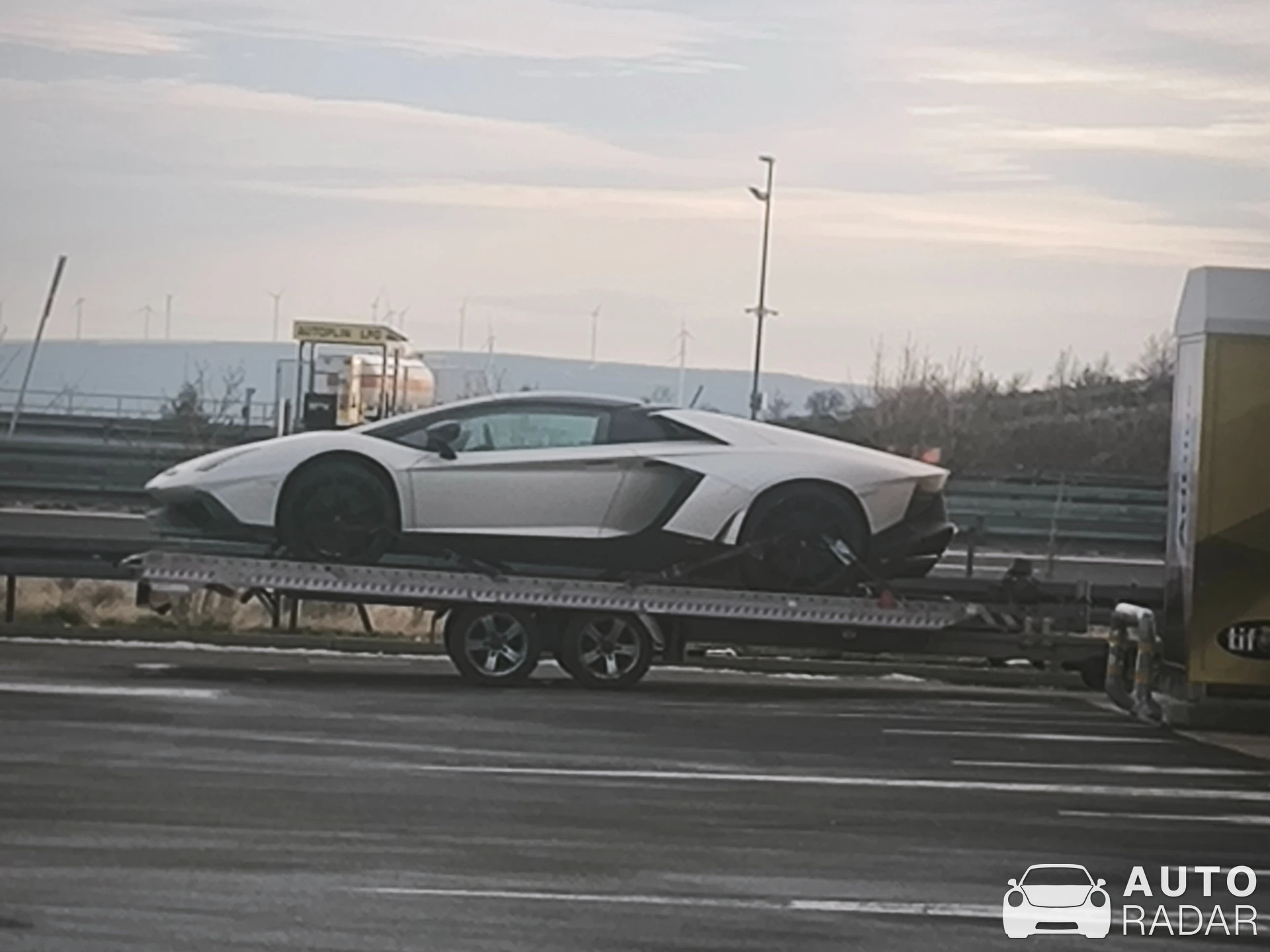 Lamborghini Aventador LP700-4 spotted in Jasenice, Croatia