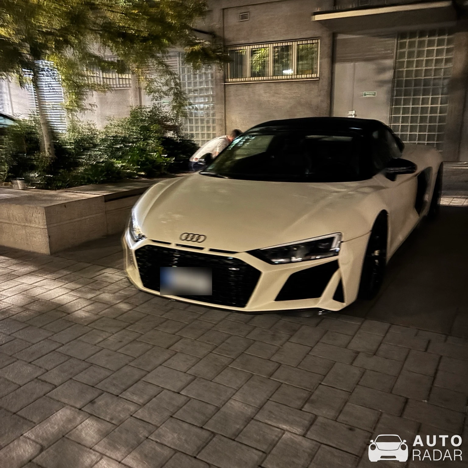 Audi R8 V10 Spyder Performance spotted in Stuttgart, Germany