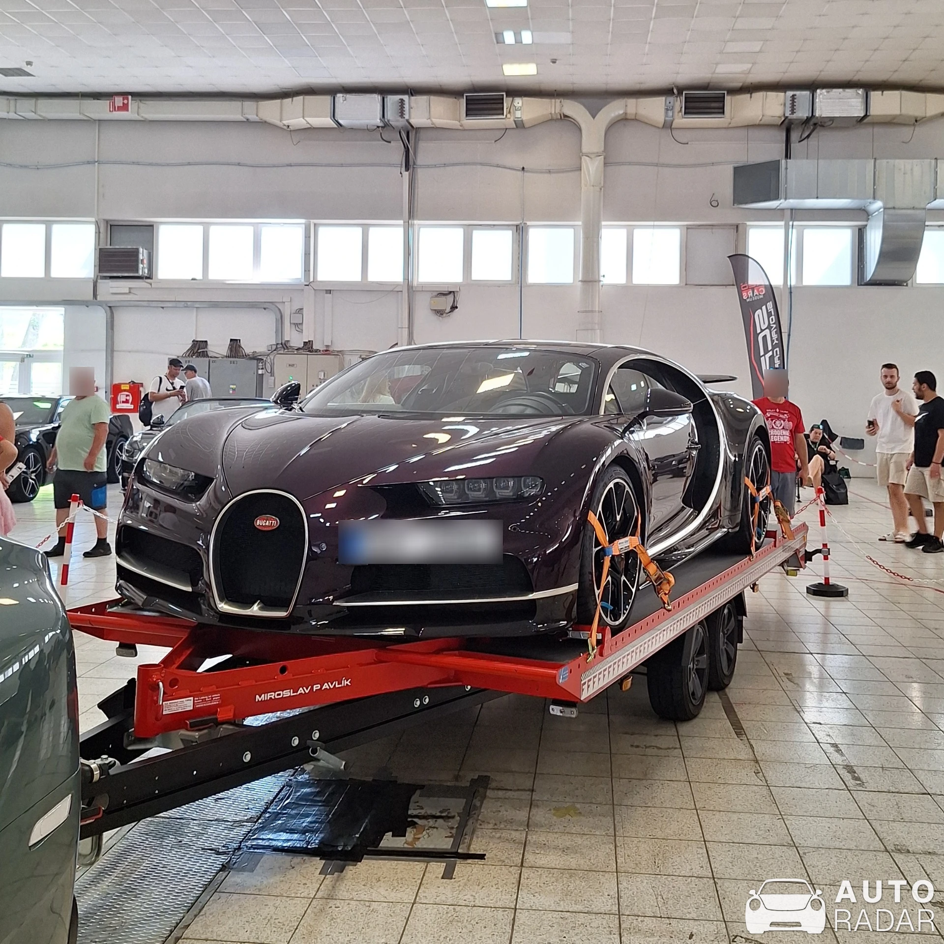 Bugatti Chiron spotted in Nitra, Slovakia