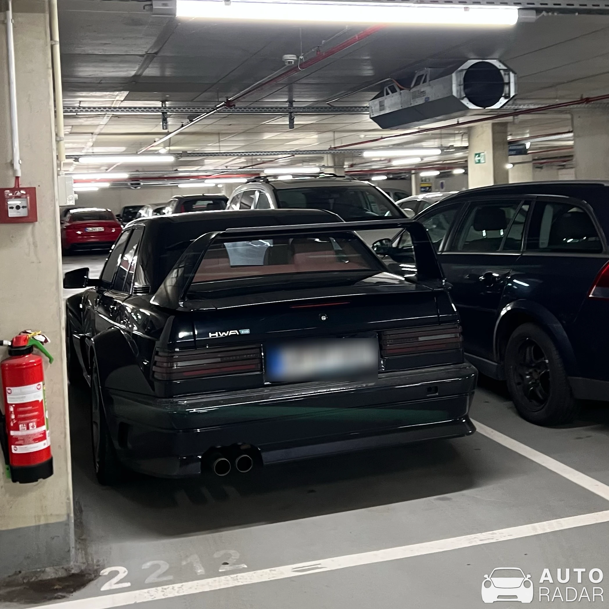 HWA Evo spotted in Nürburg