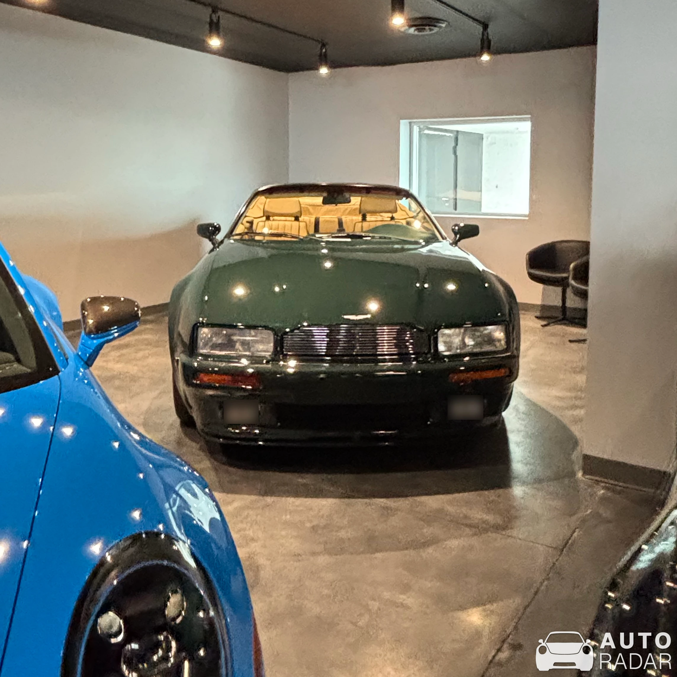 Aston Martin Virage Volante spotted in Beverly Hills