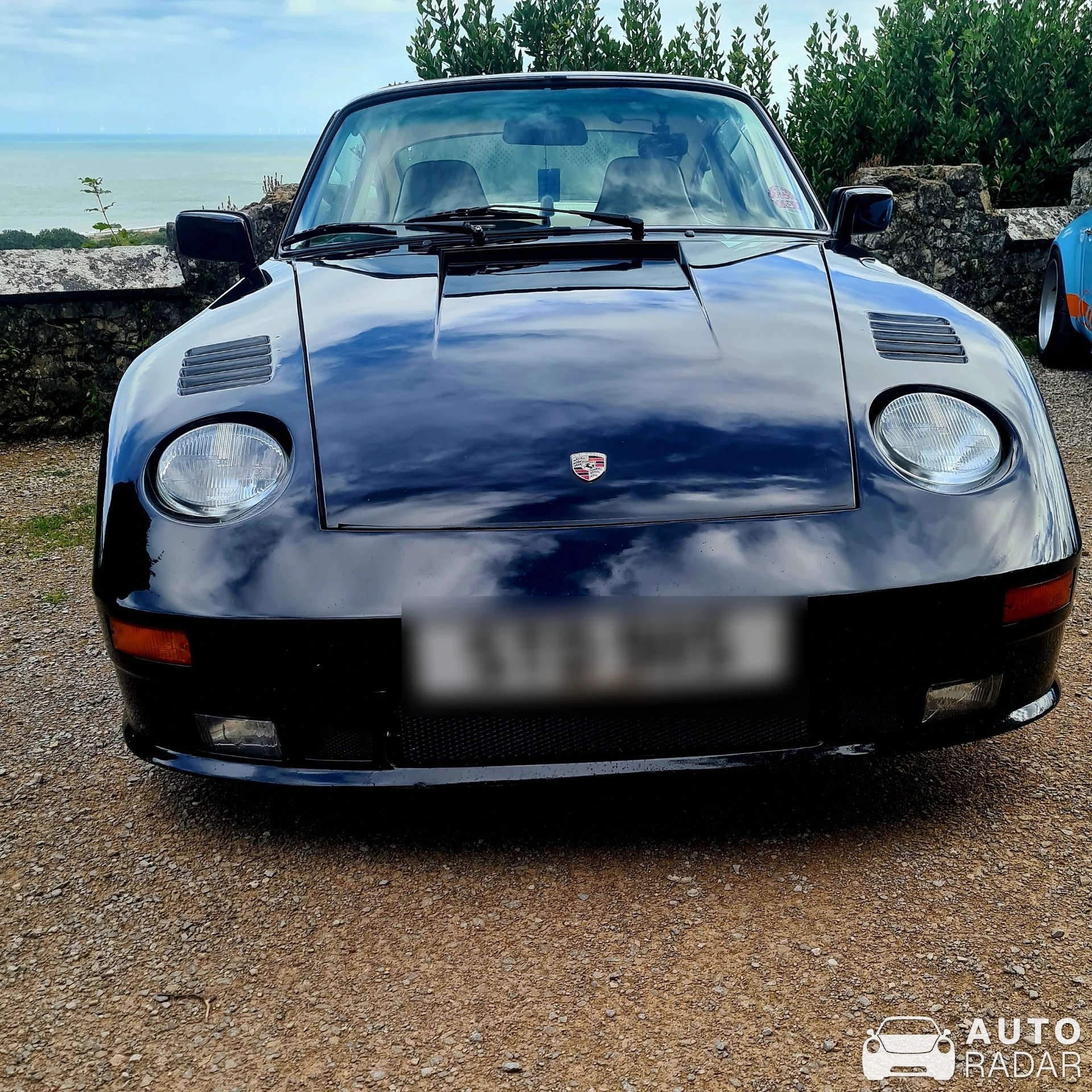 Porsche 930 Turbo Flachbau spotted in Wales, United Kingdom