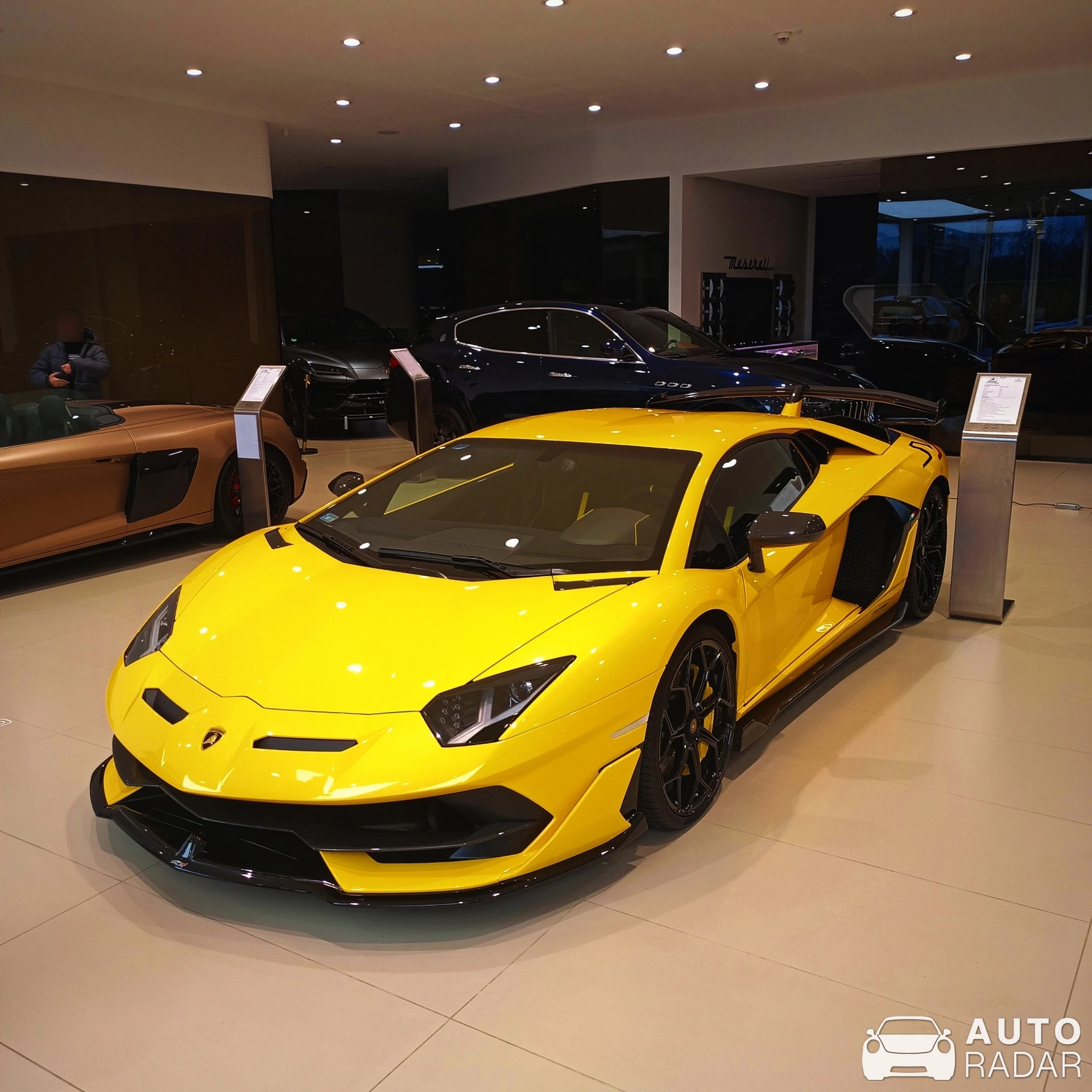 Lamborghini Aventador LP770-4 SVJ spotted in Katowice, Poland
