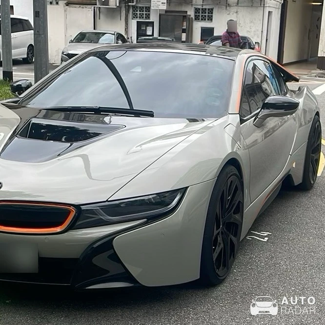 BMW i8 spotted in Singapore, Singapore