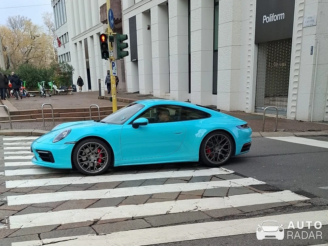 Porsche 992 Carrera S MkI spotted in Milano, Italy