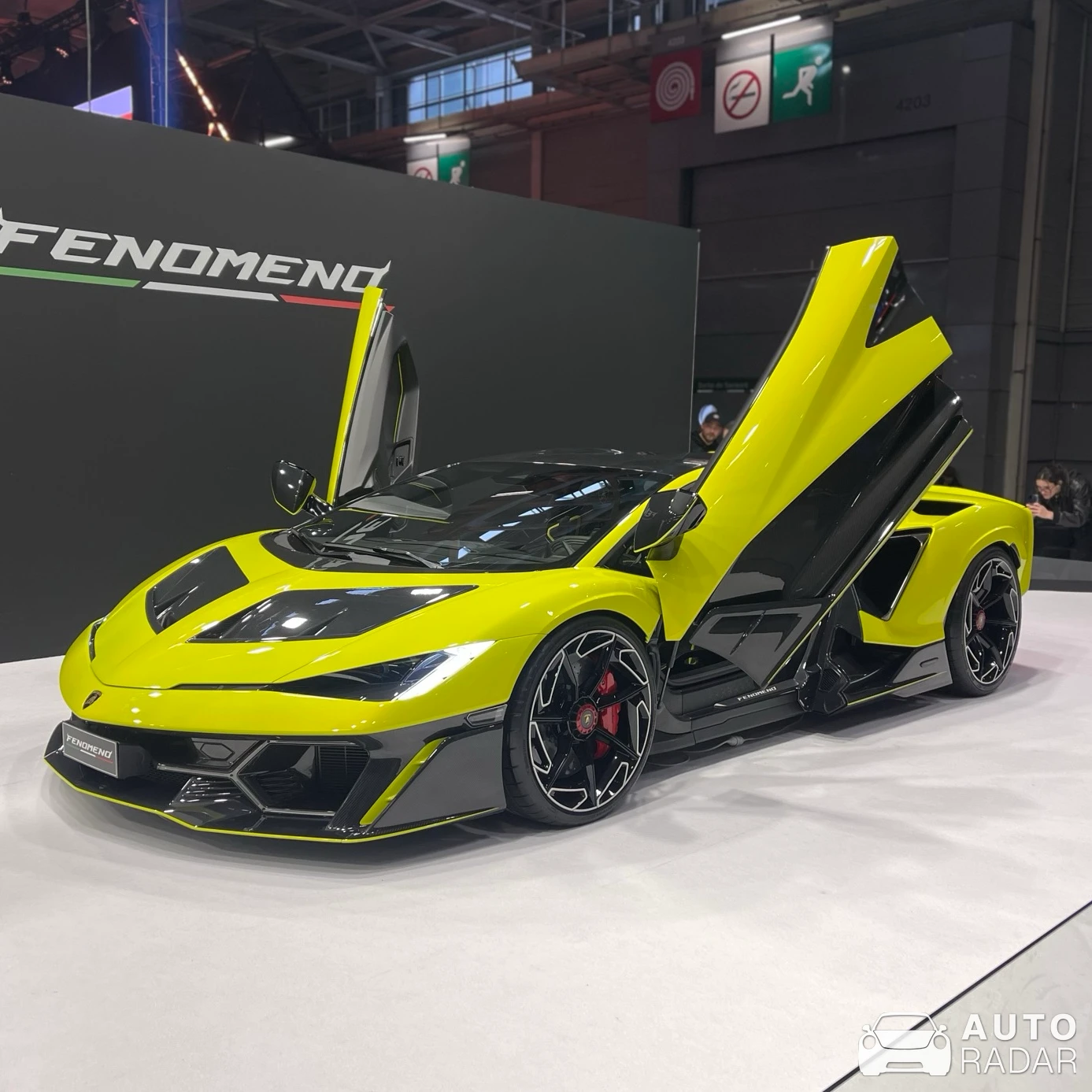Lamborghini Fenomeno spotted in Paris
