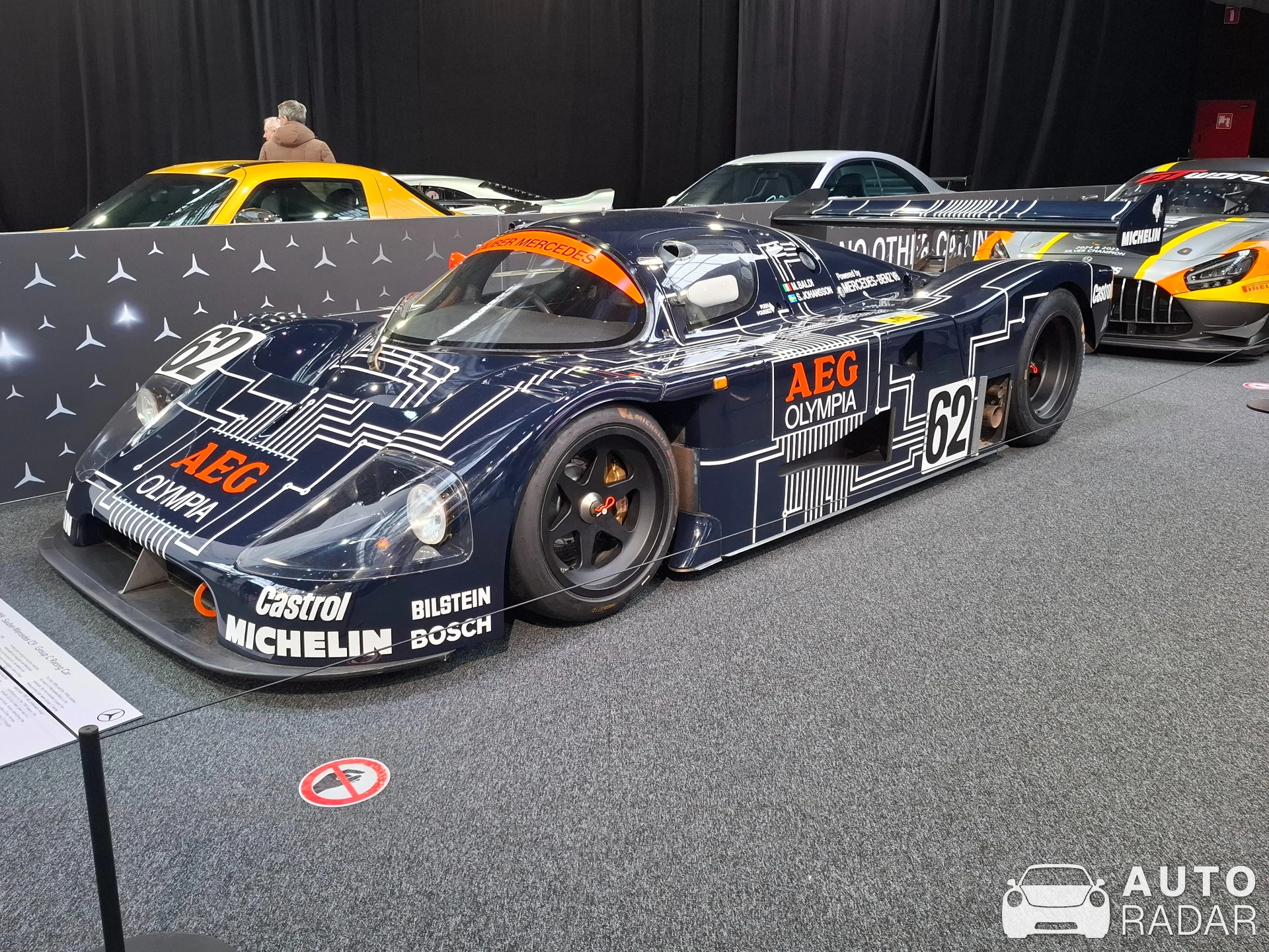 Sauber C9 spotted in Brussels