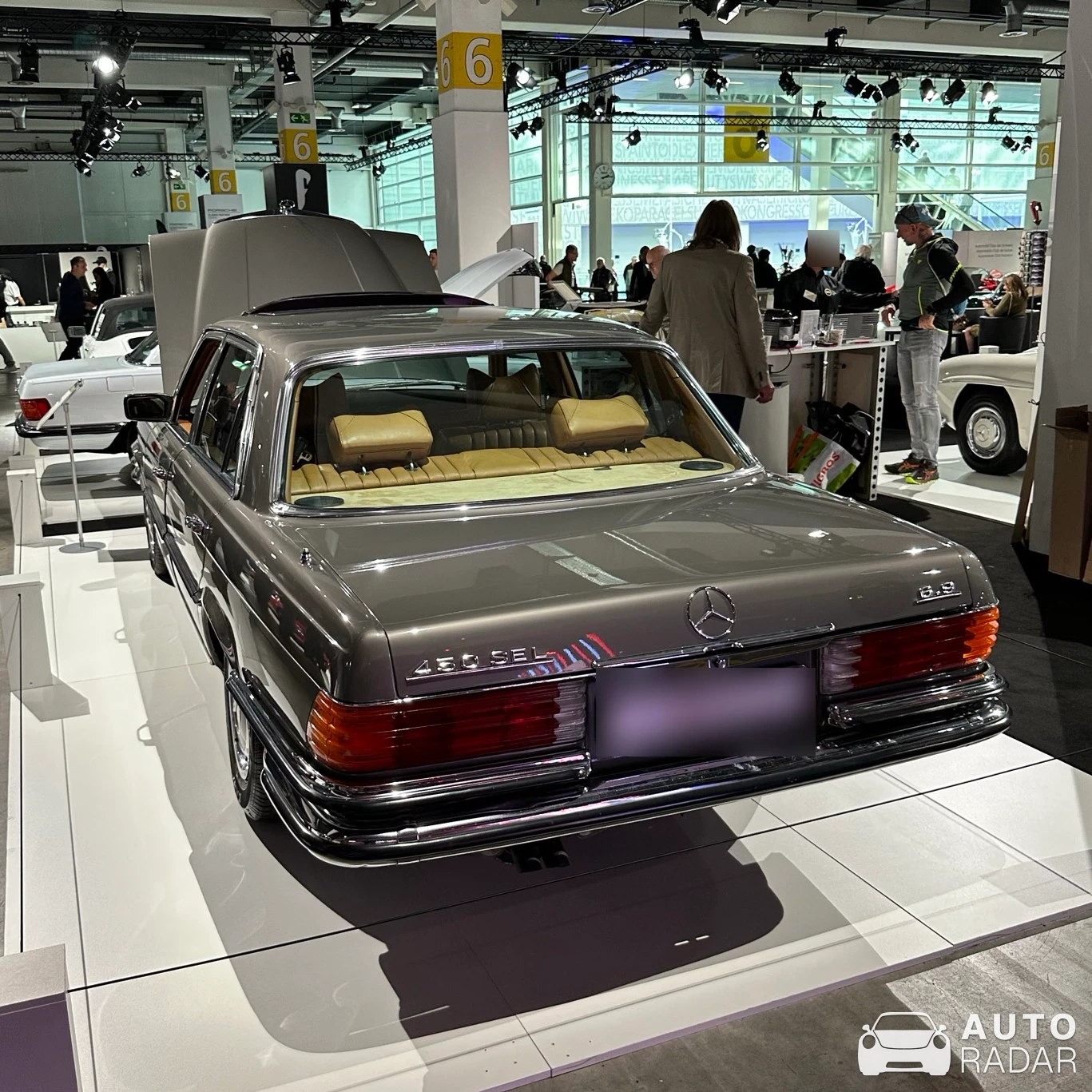 Mercedes-Benz 450 SEL spotted in Zürich