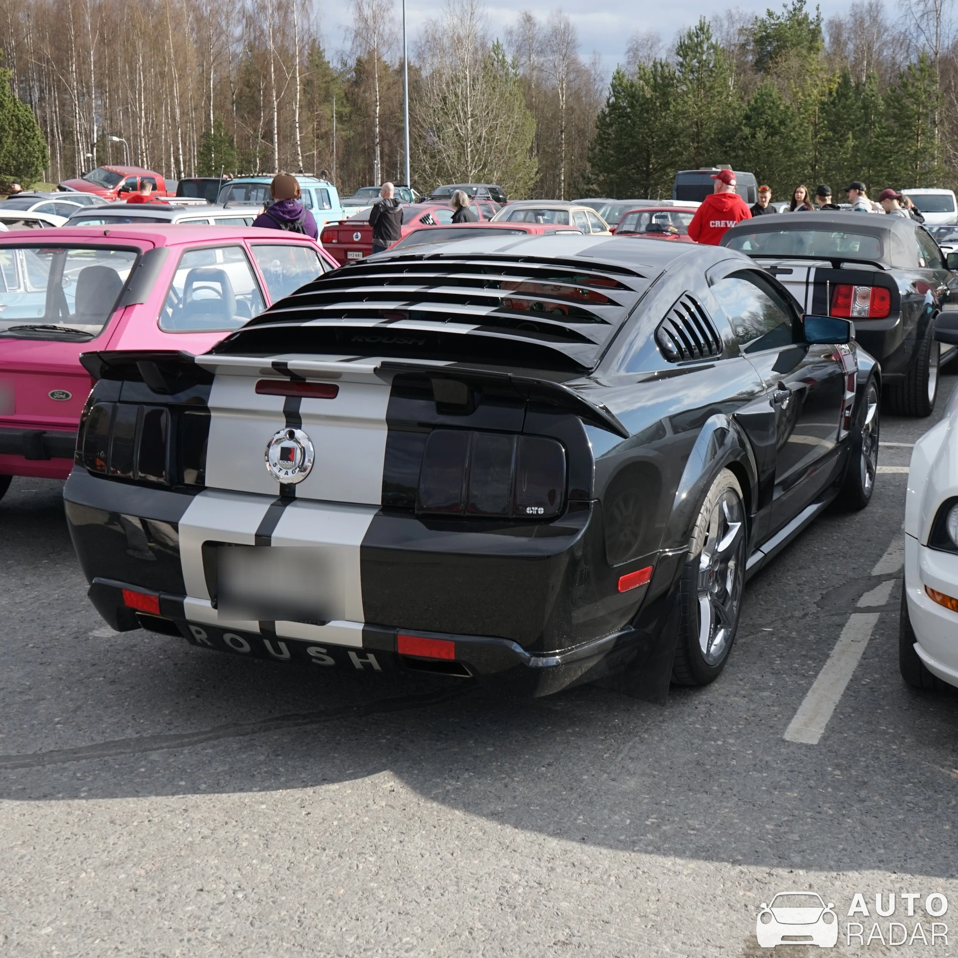 Ford Mustang Roush 428R spotted in Oulu