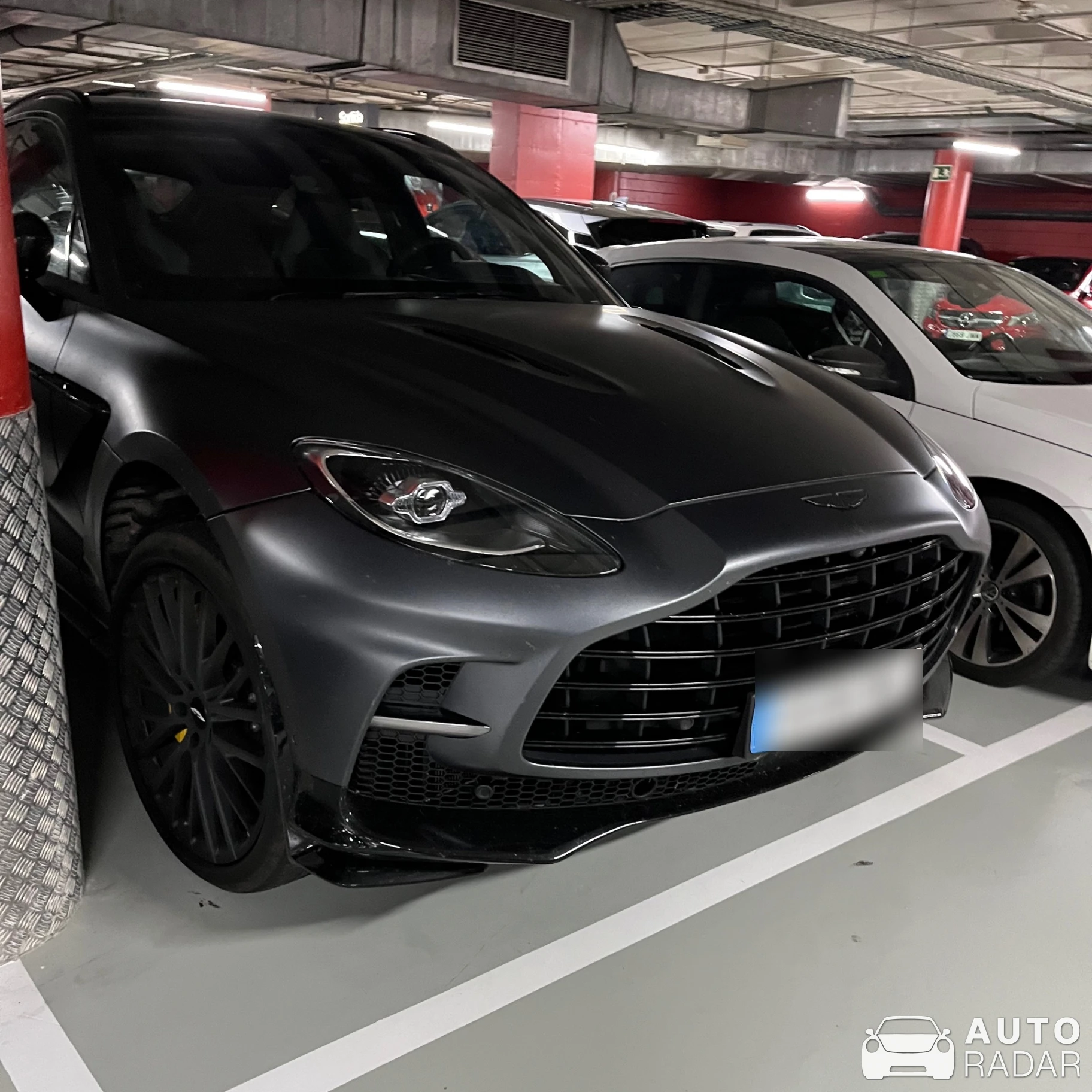Aston Martin DBX707 spotted in Barcelona, Spain