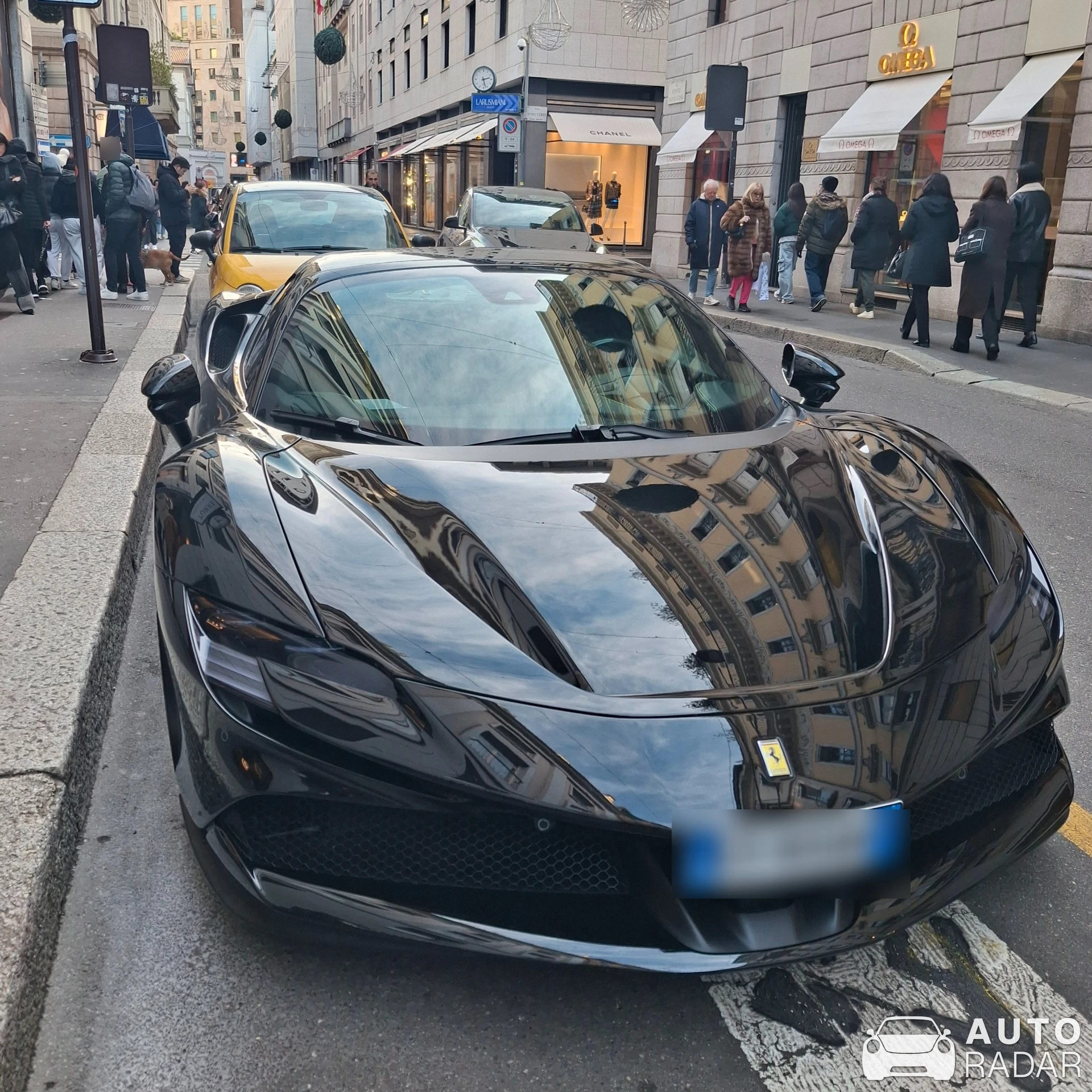 Ferrari SF90 Spider spotted in Milano, Italy
