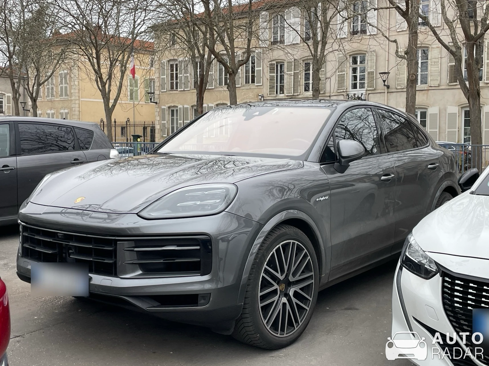 Porsche Cayenne Coupé Turbo S E-Hybrid spotted in Toul, France