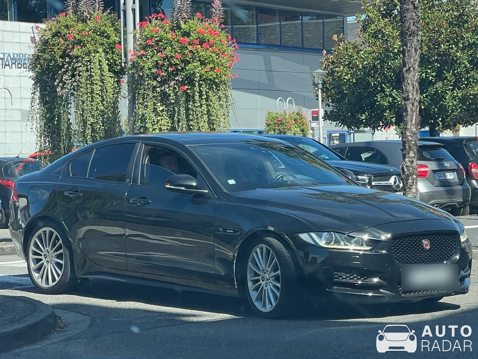 Jaguar XE spotted in Tarbes