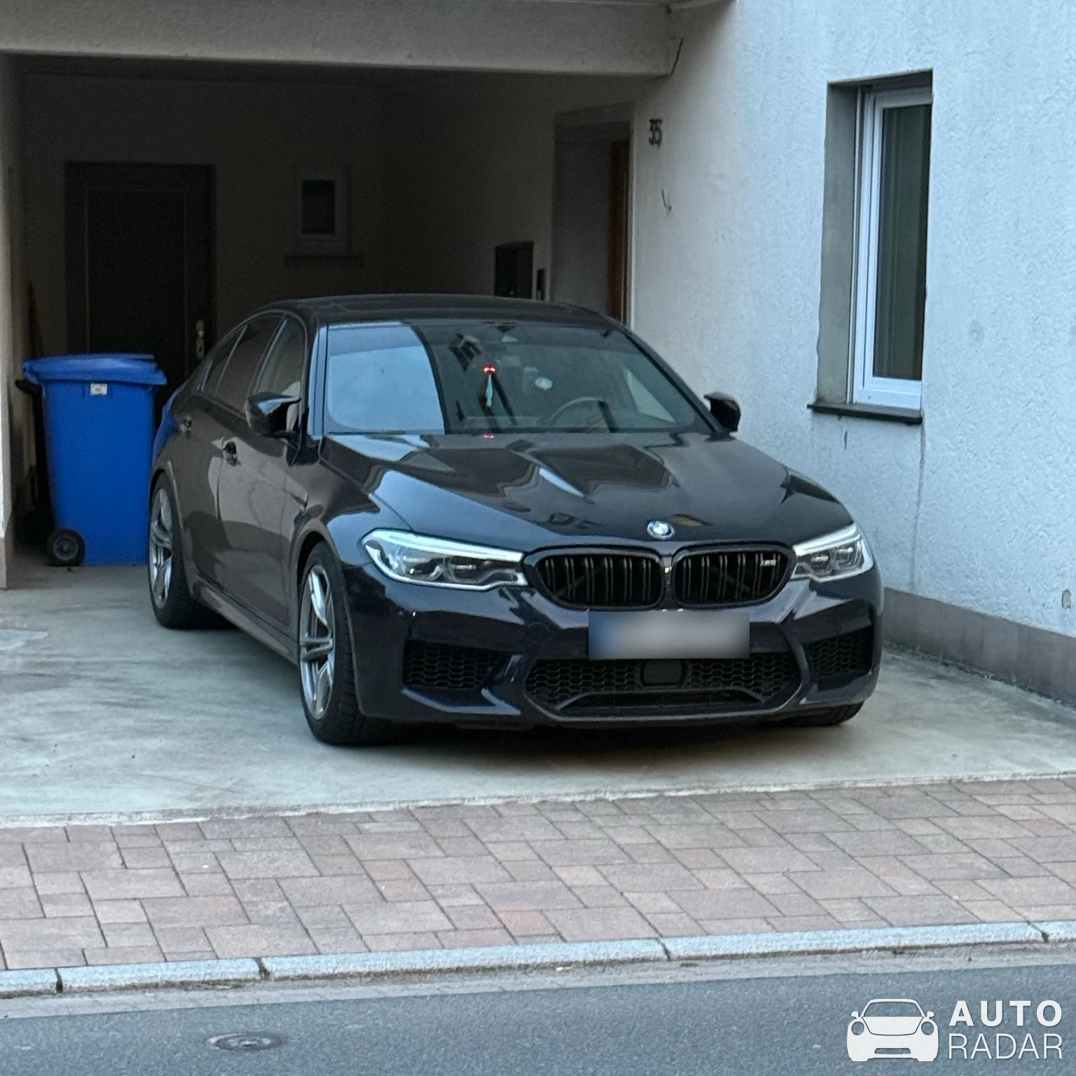 BMW M5 F90 spotted in Aschaffenburg