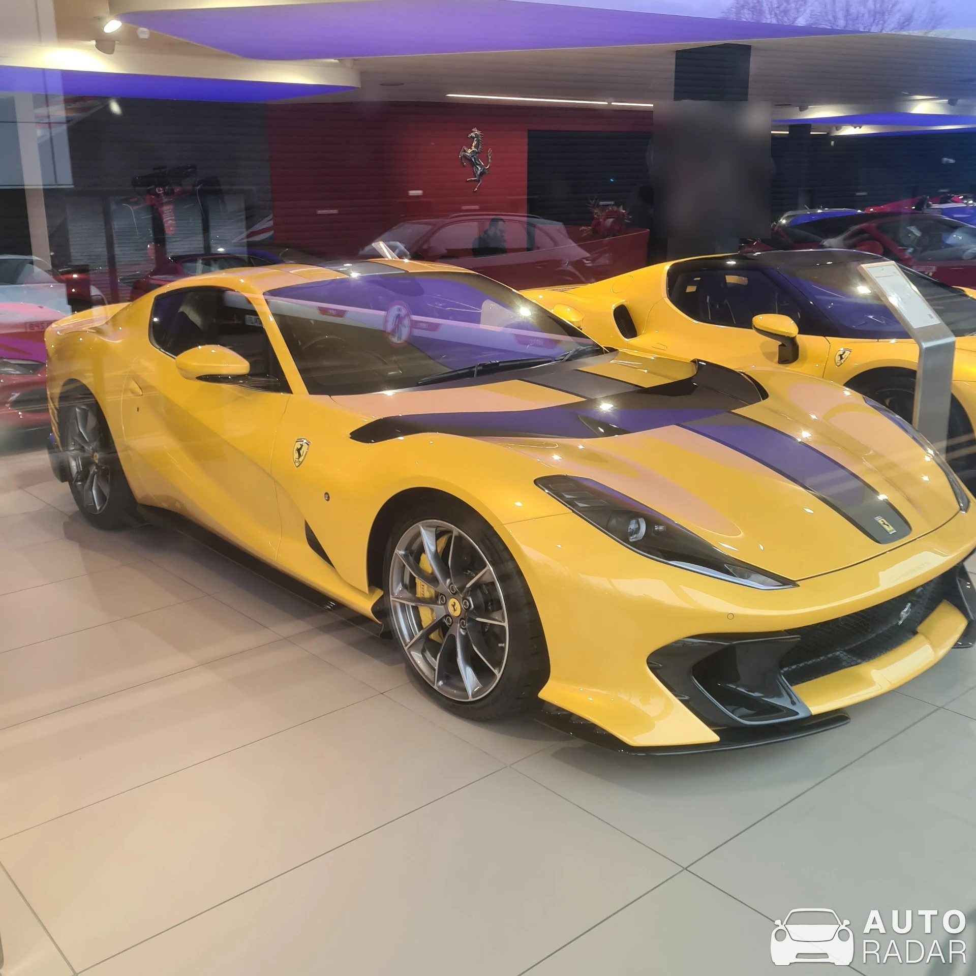 Ferrari 812 Competizione spotted in Handforth, United Kingdom