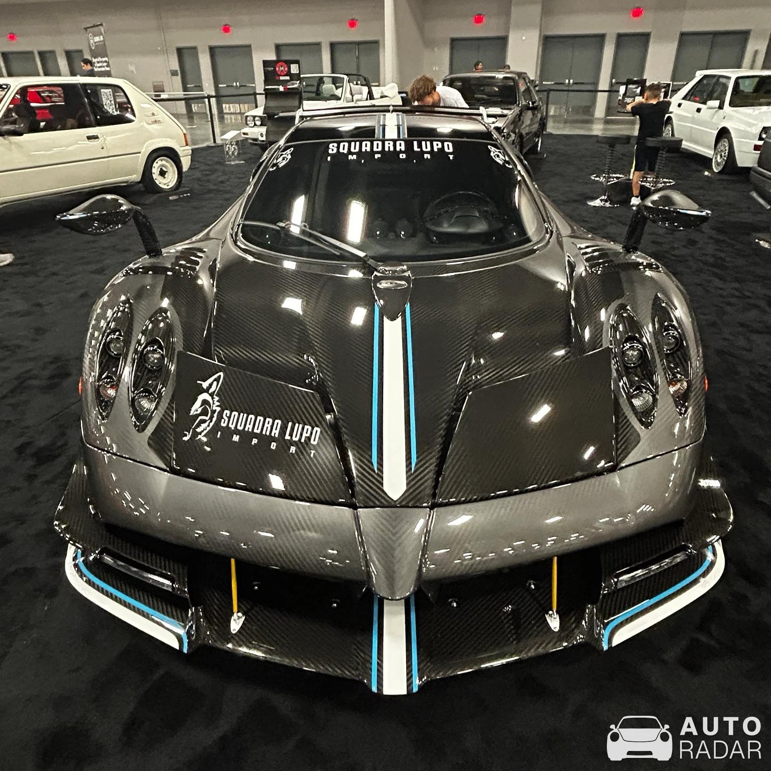 Pagani Huayra Roadster BC Tempesta spotted in Miami Beach, United States