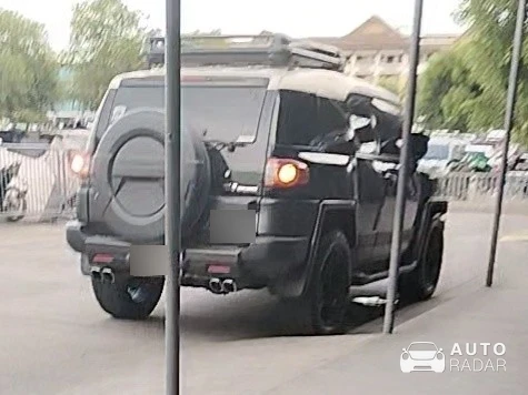 Toyota FJ Cruiser spotted in Davao City