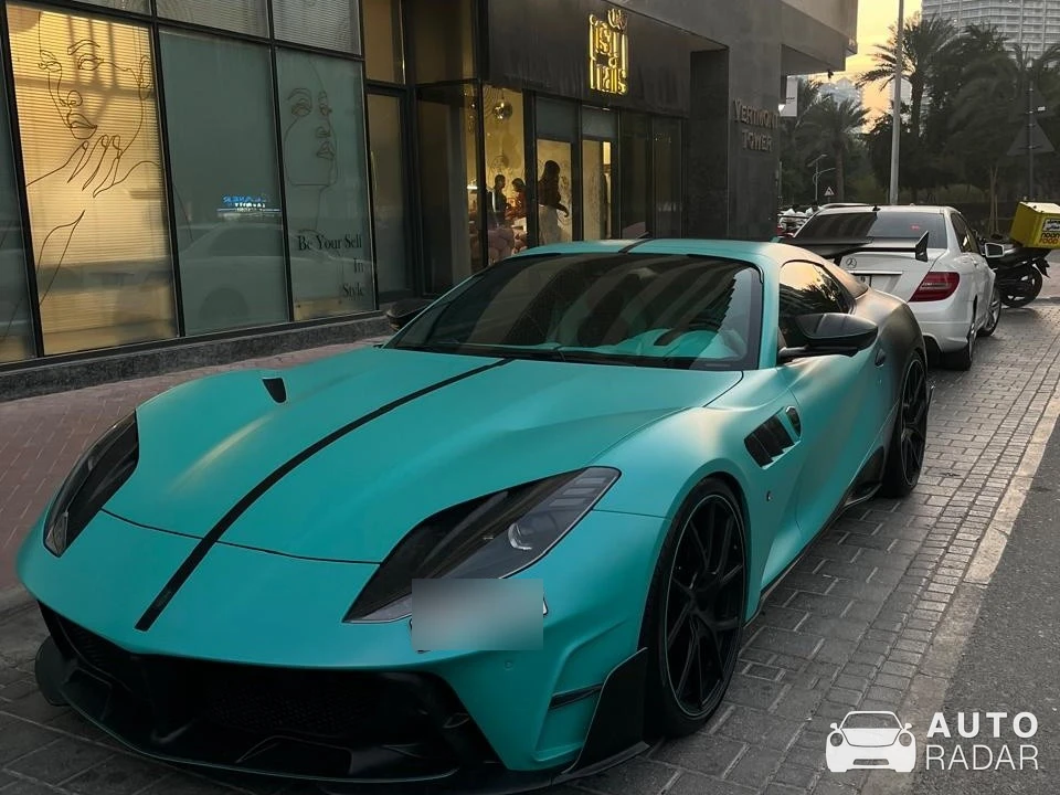 Ferrari 812 Superfast Mansory Stallone spotted in Jebel Ali