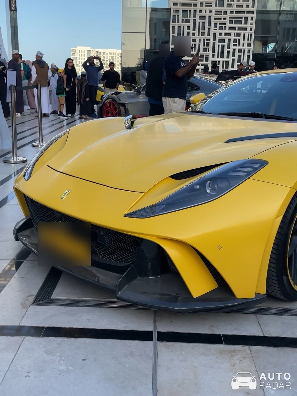 Ferrari 812 GTS Mansory Stallone spotted in Muscat