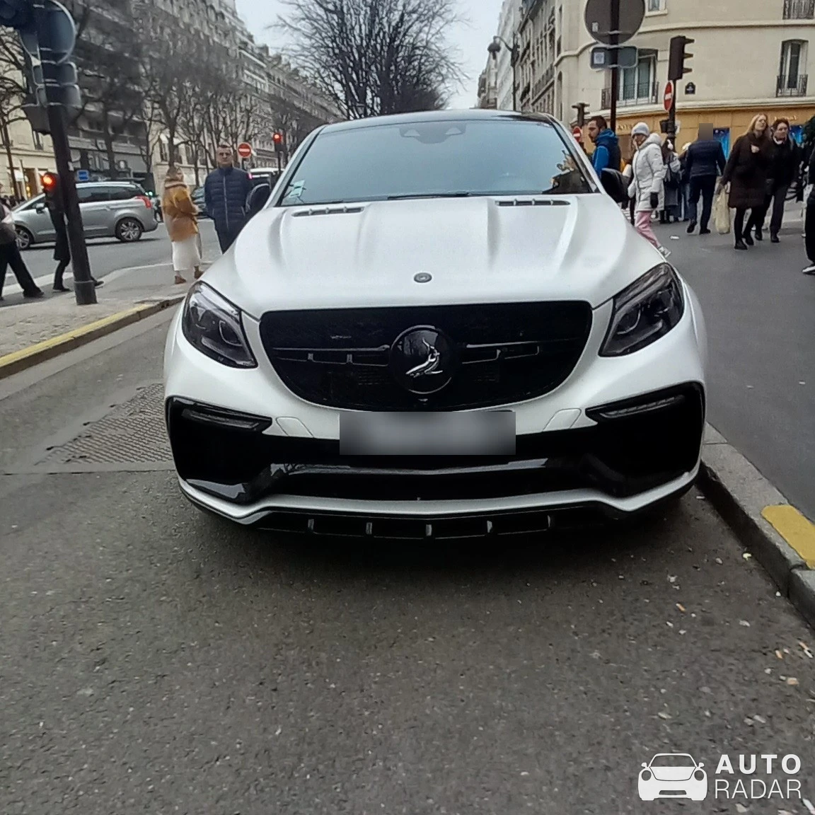 Mercedes-AMG S 63 Coupé C217 spotted in Paris, France