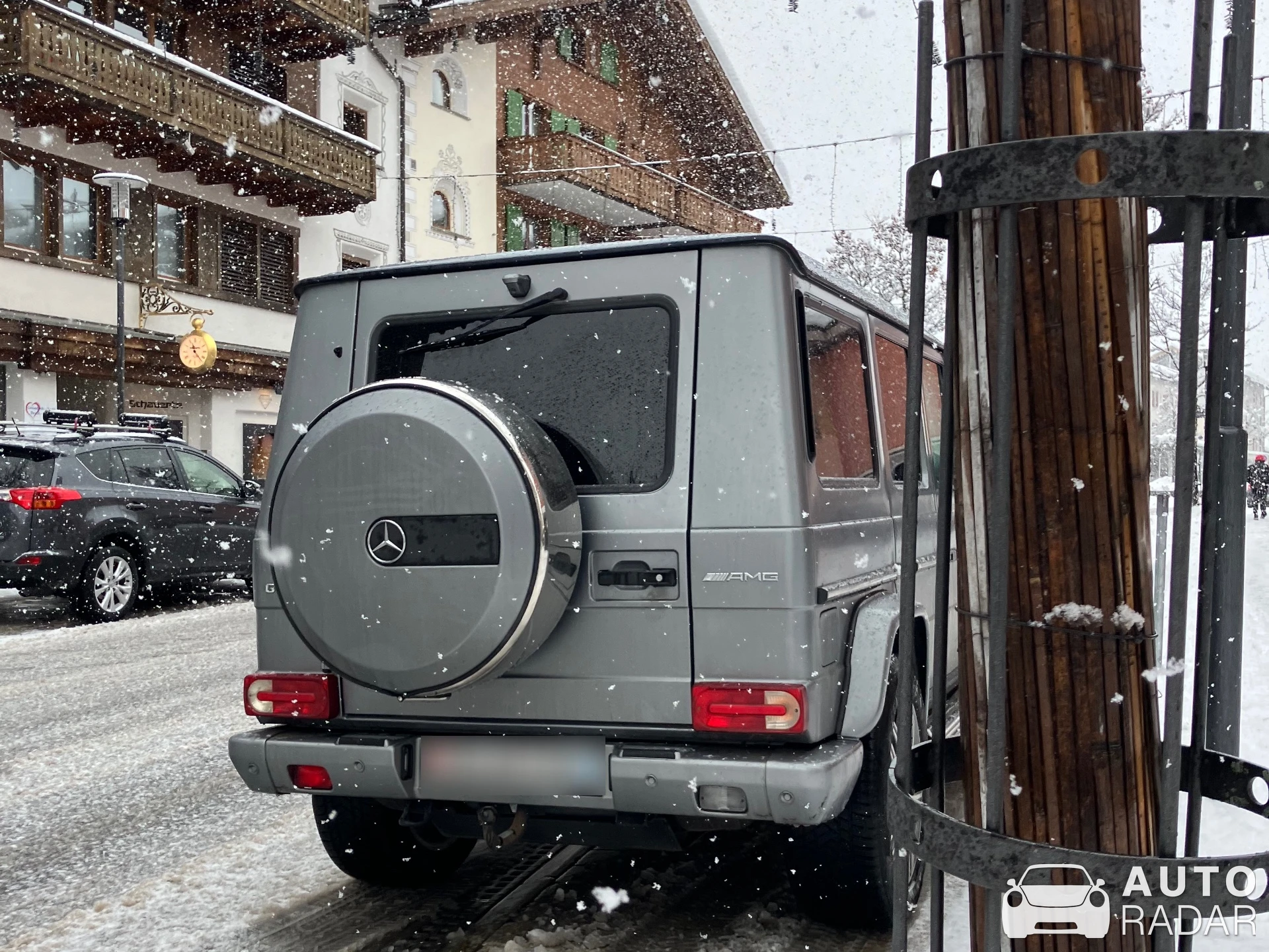 Mercedes-Benz G 63 AMG 2012 spotted in Klosters
