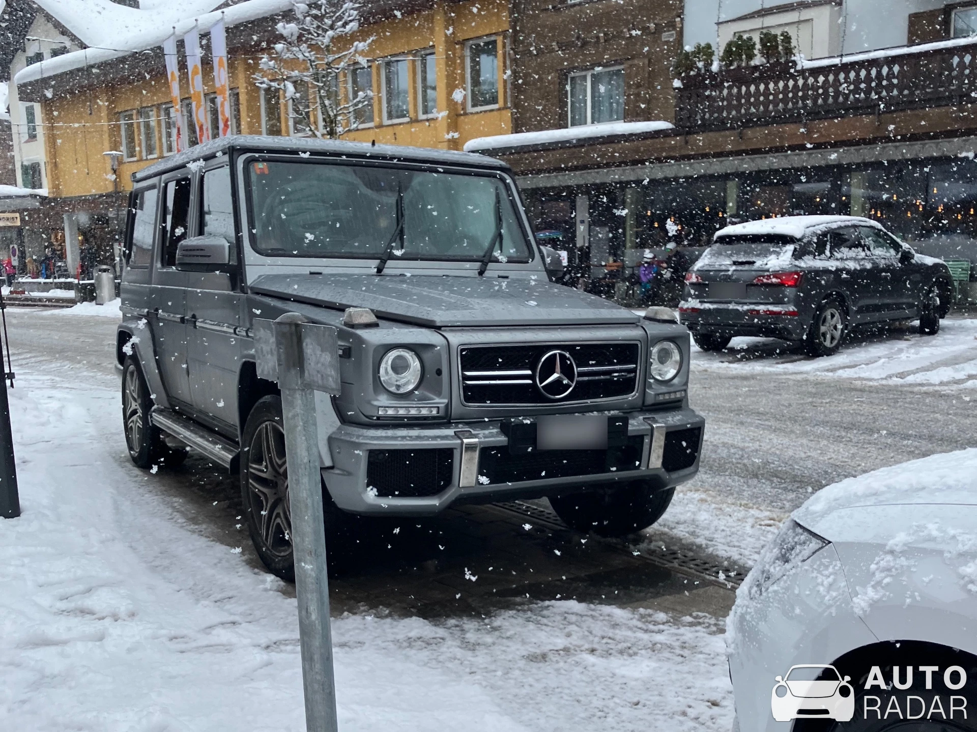 Mercedes-Benz G 63 AMG 2012 spotted in Klosters, Switzerland