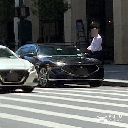 Genesis G90 spotted in New York