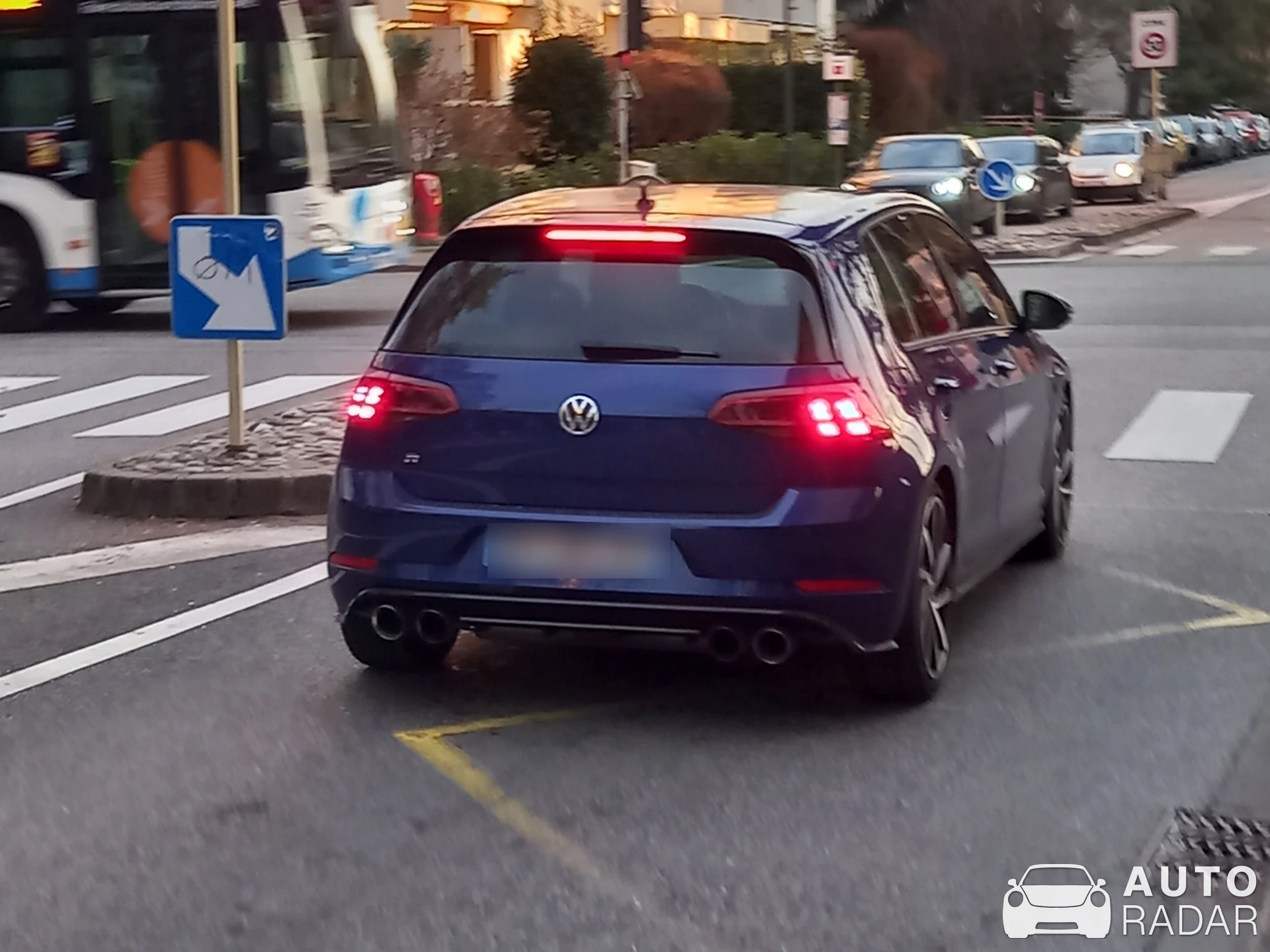 Volkswagen Golf R MkVII spotted in Annecy, France