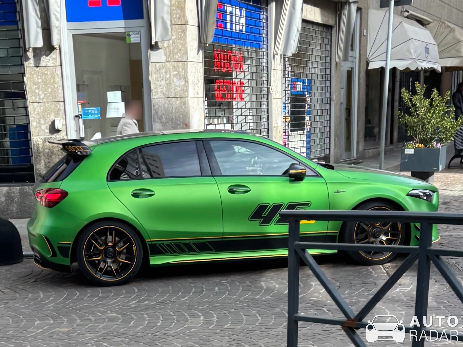 Mercedes-AMG A 45 S W177 Limited Edition spotted in Tortona