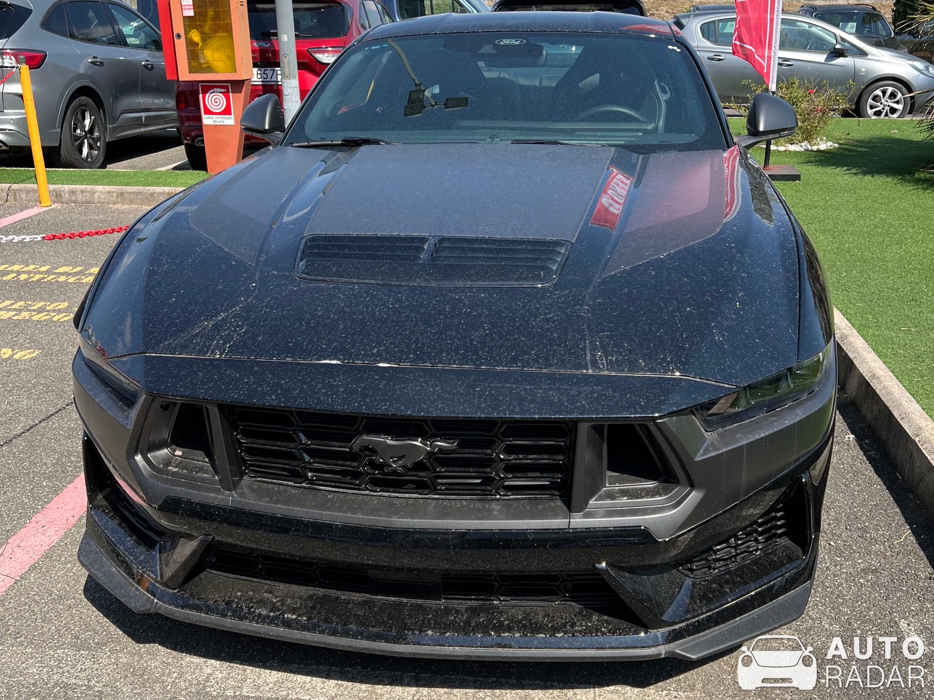 Ford Mustang Dark Horse S650 spotted in Roma, Italy