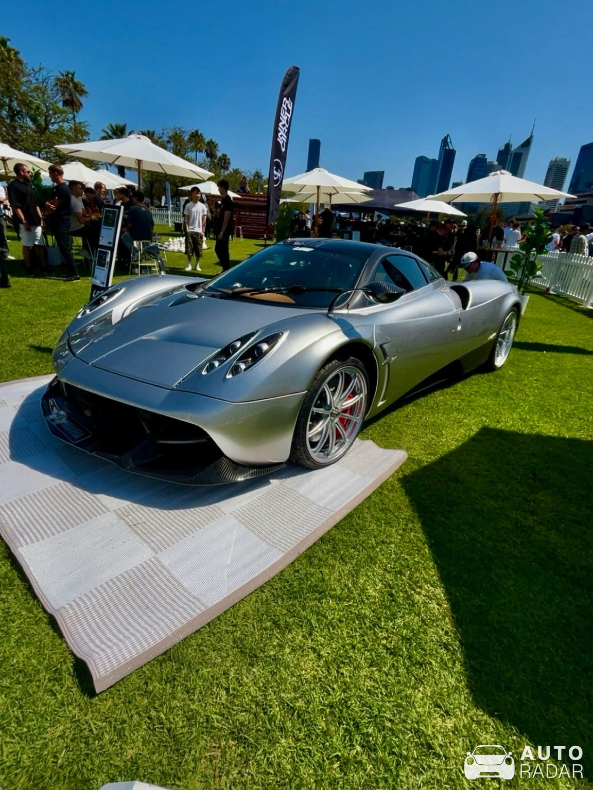 Pagani Huayra Pacchetto Tempesta spotted in East Perth
