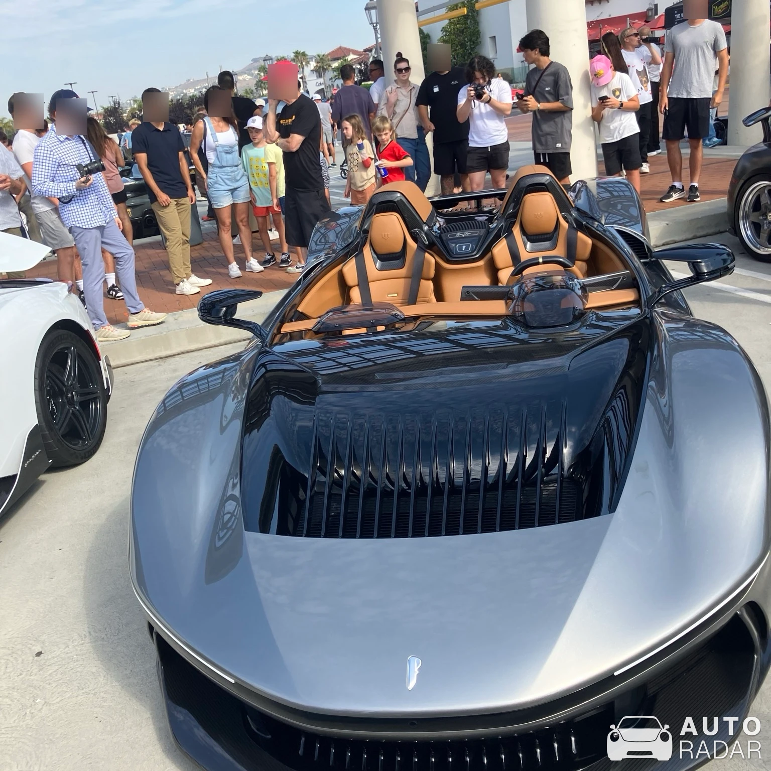 Pininfarina B95 Gotham spotted in San Clemente