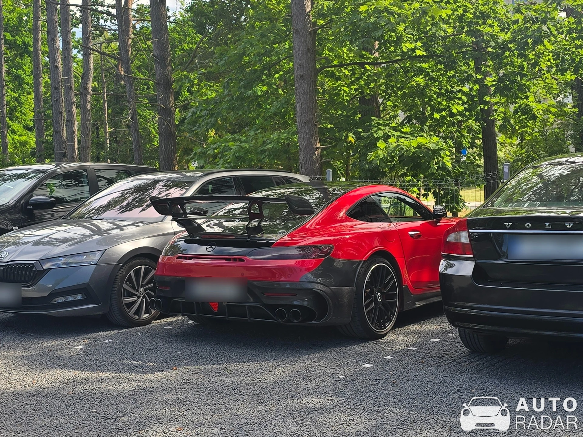 Mercedes-AMG GT Black Series C190 spotted in Świnoujście
