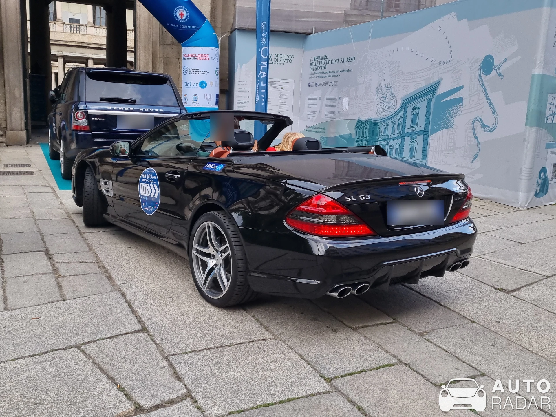 Mercedes-Benz Suhorovsky Design SL 63 AMG R230 spotted in Milano