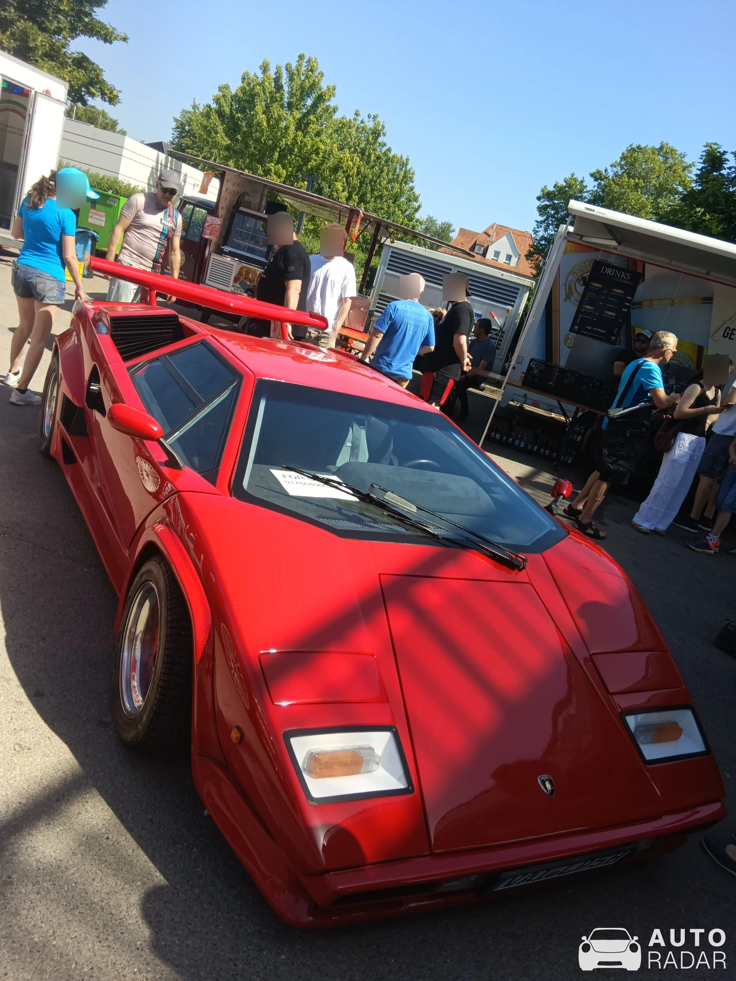 Lamborghini Countach 5000 S spotted