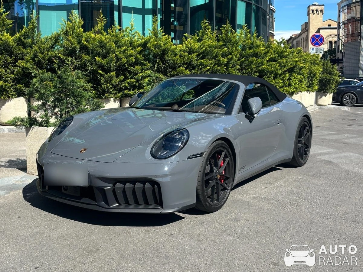 Porsche 992 Carrera 4 GTS Cabriolet MkI spotted in Tbilisi, Georgia