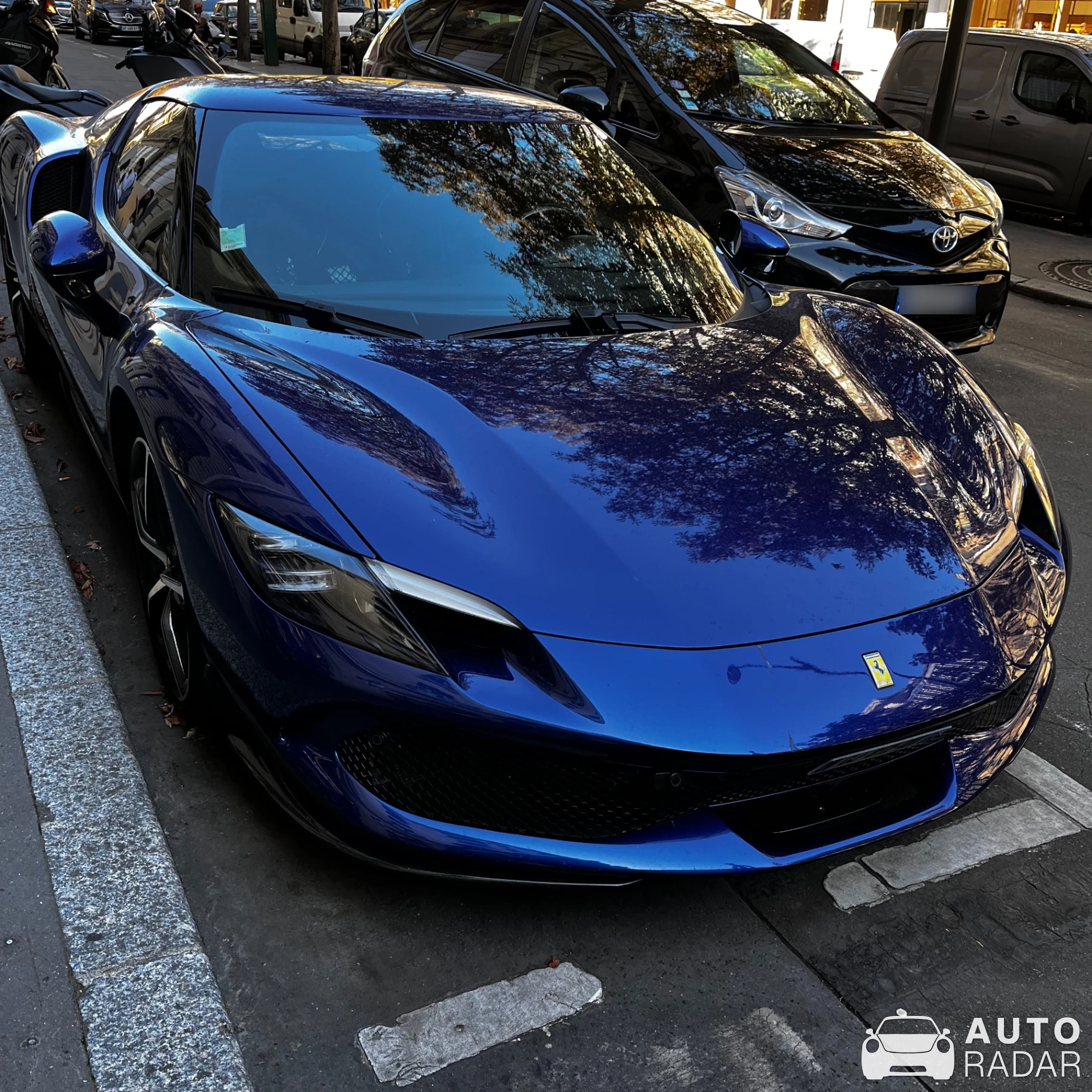 Ferrari 296 GTB spotted in Paris, France